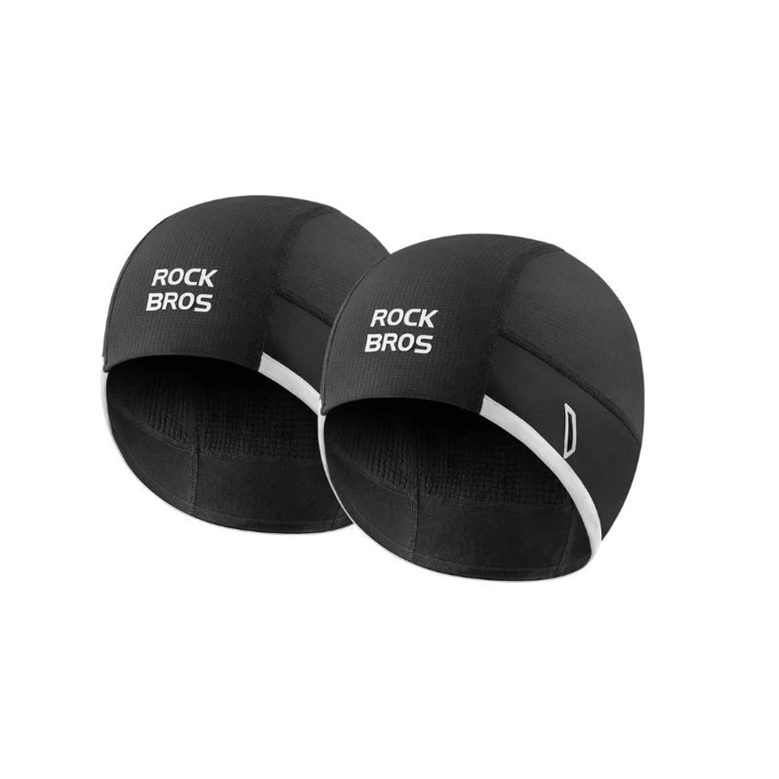 Rockbros winter cycling helmet liner beanie in black, designed for warmth and a snug fit under a bike helmet. Suitable for head circumference 54-61cm.
#options_2-pack