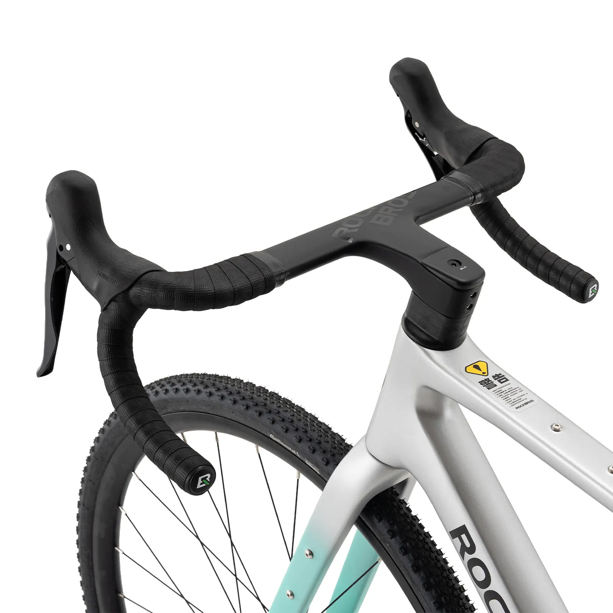 RockBros WLD Terra Carbon gravel bike.
#colour_light green