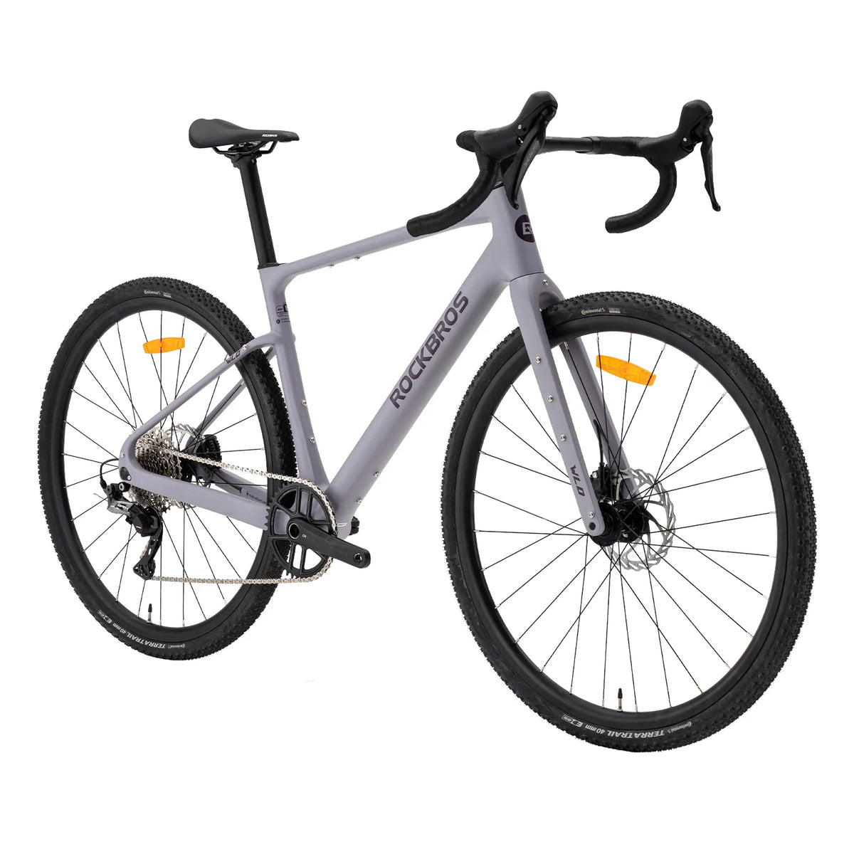 RockBros WLD Terra Carbon gravel bike.
#colour_purple