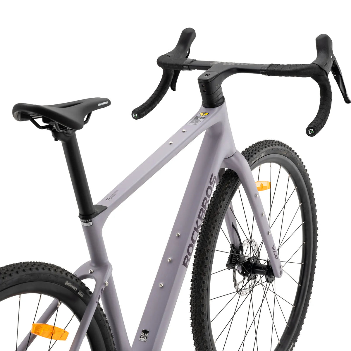 RockBros WLD Terra Carbon gravel bike.
#colour_purple