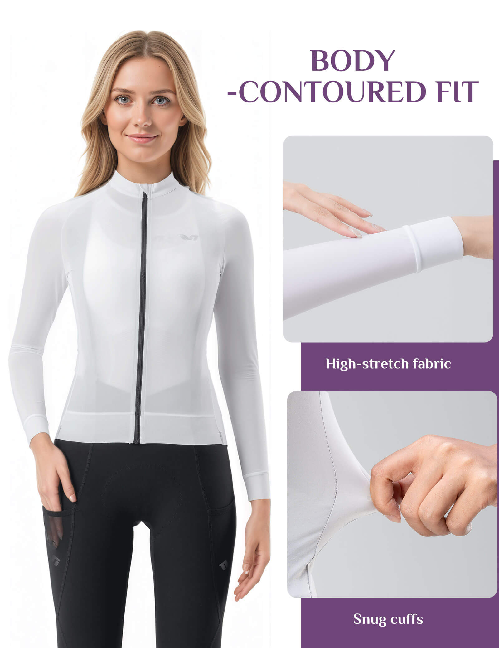 ROCKBROS TVI women's quick-dry cycling jersey for outdoor cycling,
#color_white