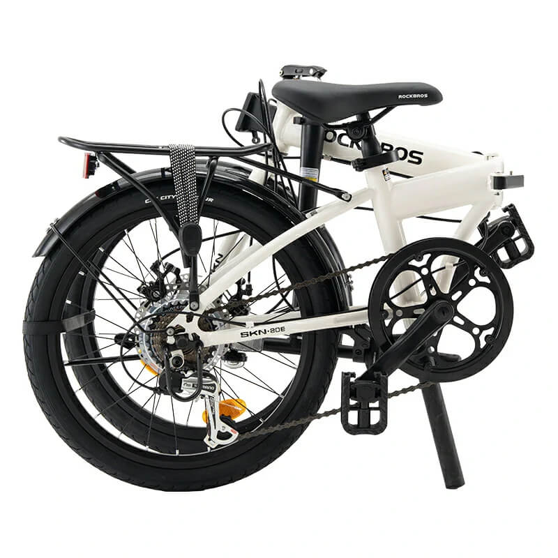 rockbros 20 inch 7 speed folding bike for urban commuting.
#color_white