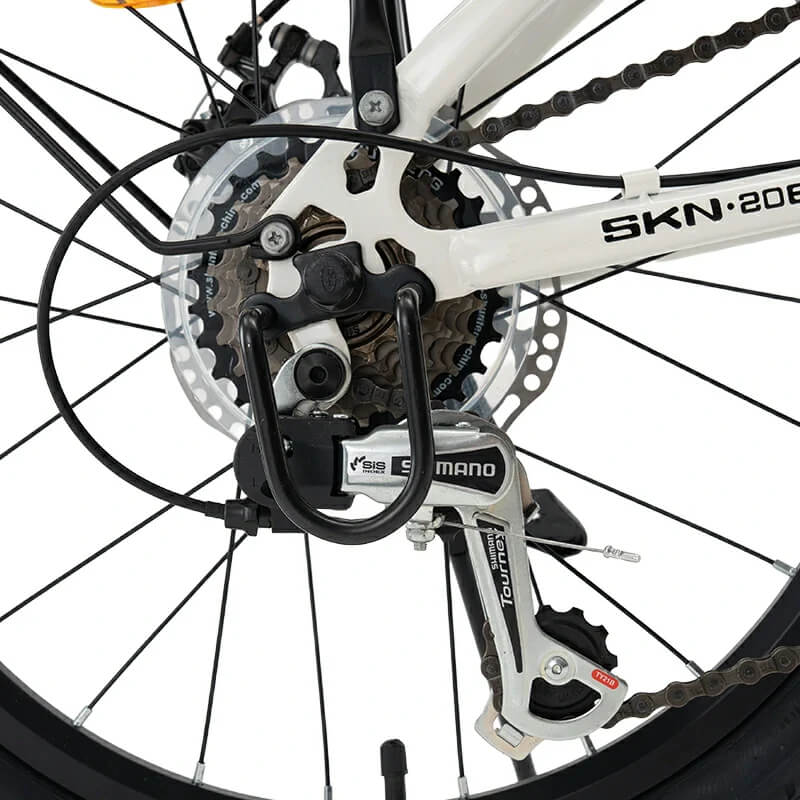 rockbros 20 inch 7 speed folding bike for urban commuting.
#color_white