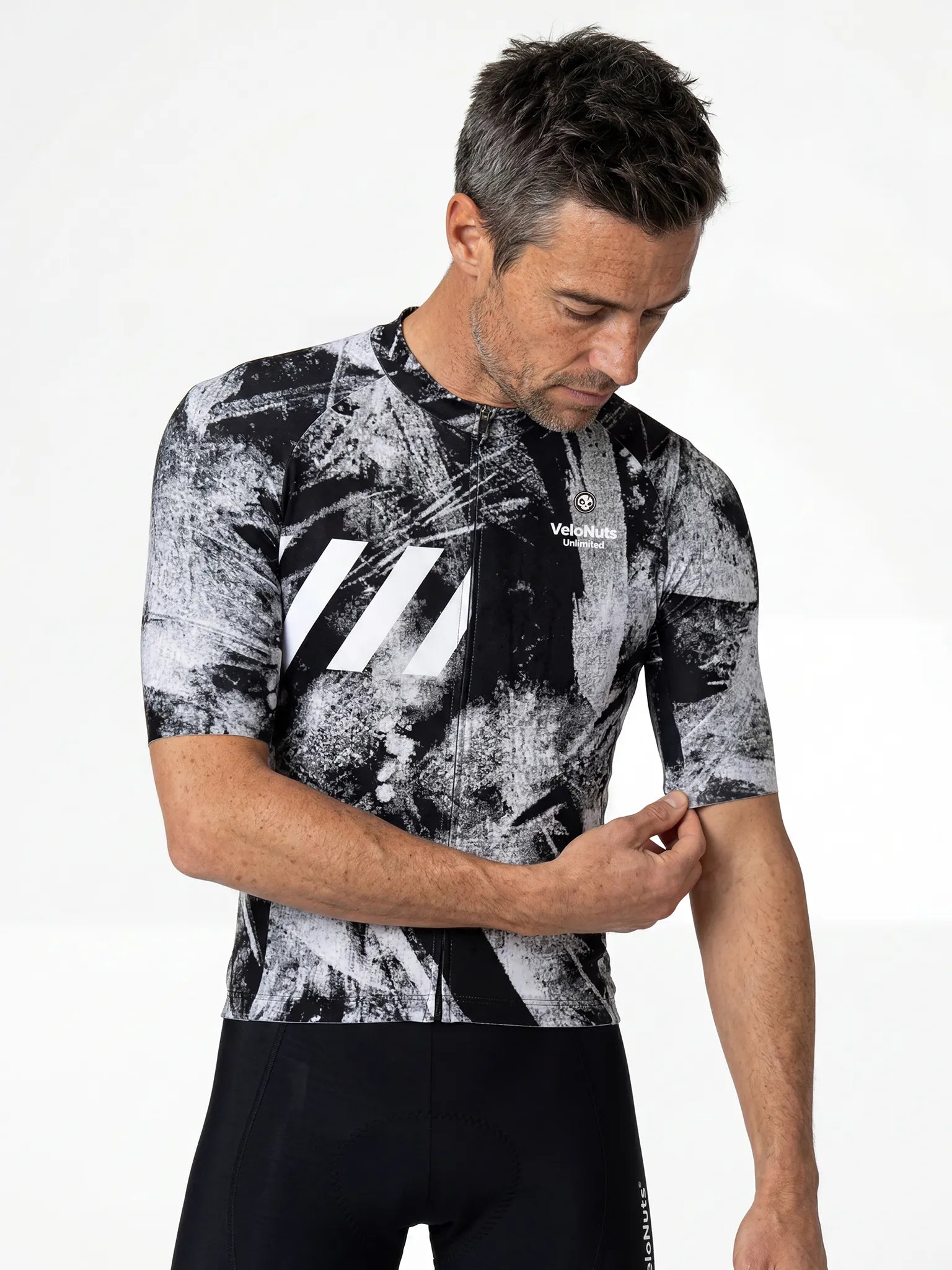 Men's Cycling Jersey Ink Burst#Type_Chalk Riot