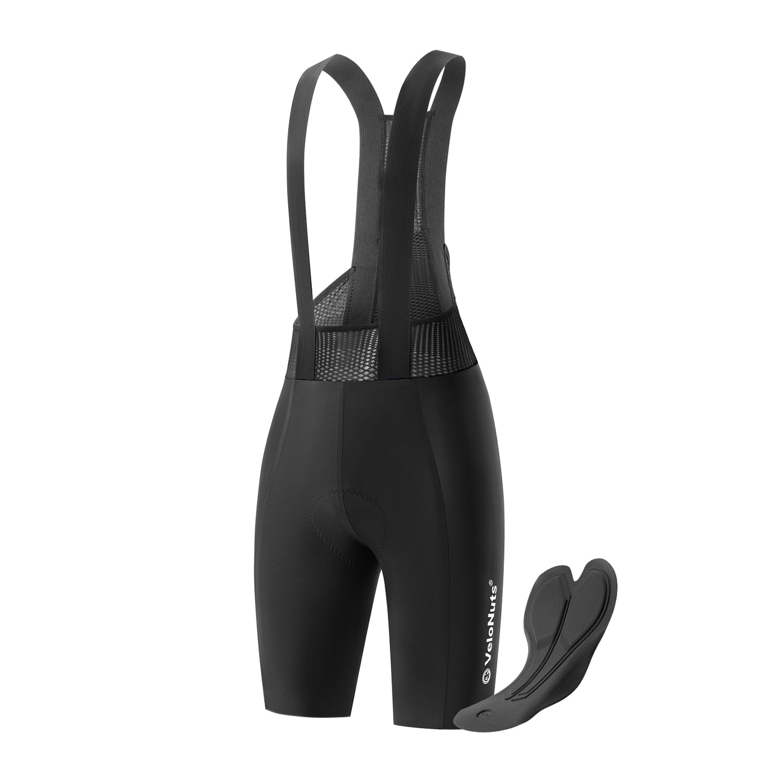 rockbros vns lightweight men’s cycling bib shorts for summer rides.
#color_black