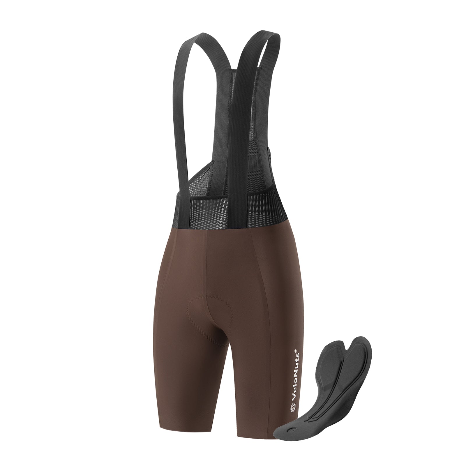 rockbros vns lightweight men’s cycling bib shorts for summer rides.
#color_brown