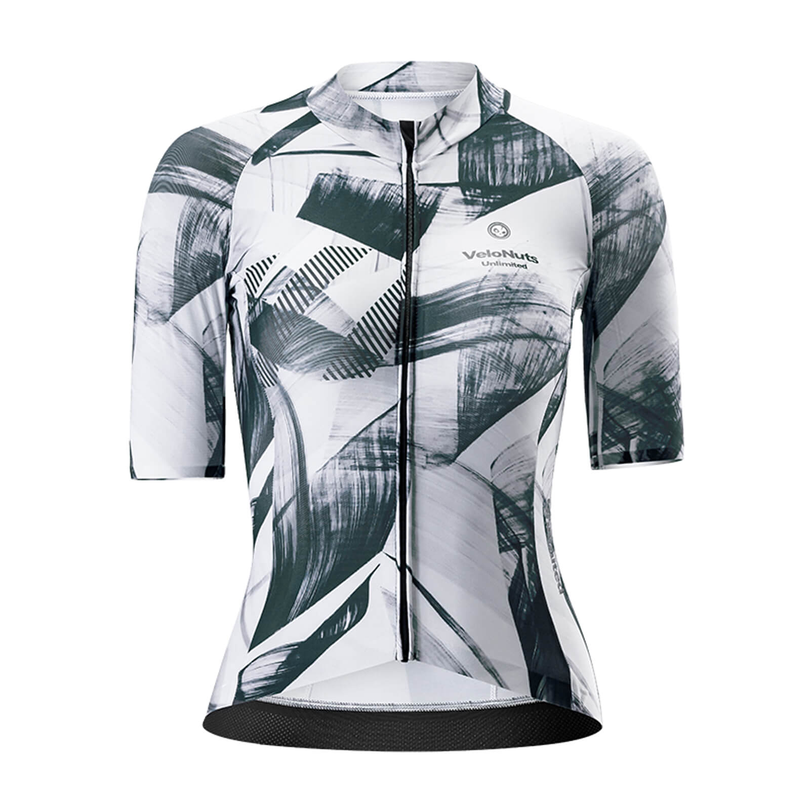 rockbros VNS Sora Series women's short sleeve cycling jersey in white.