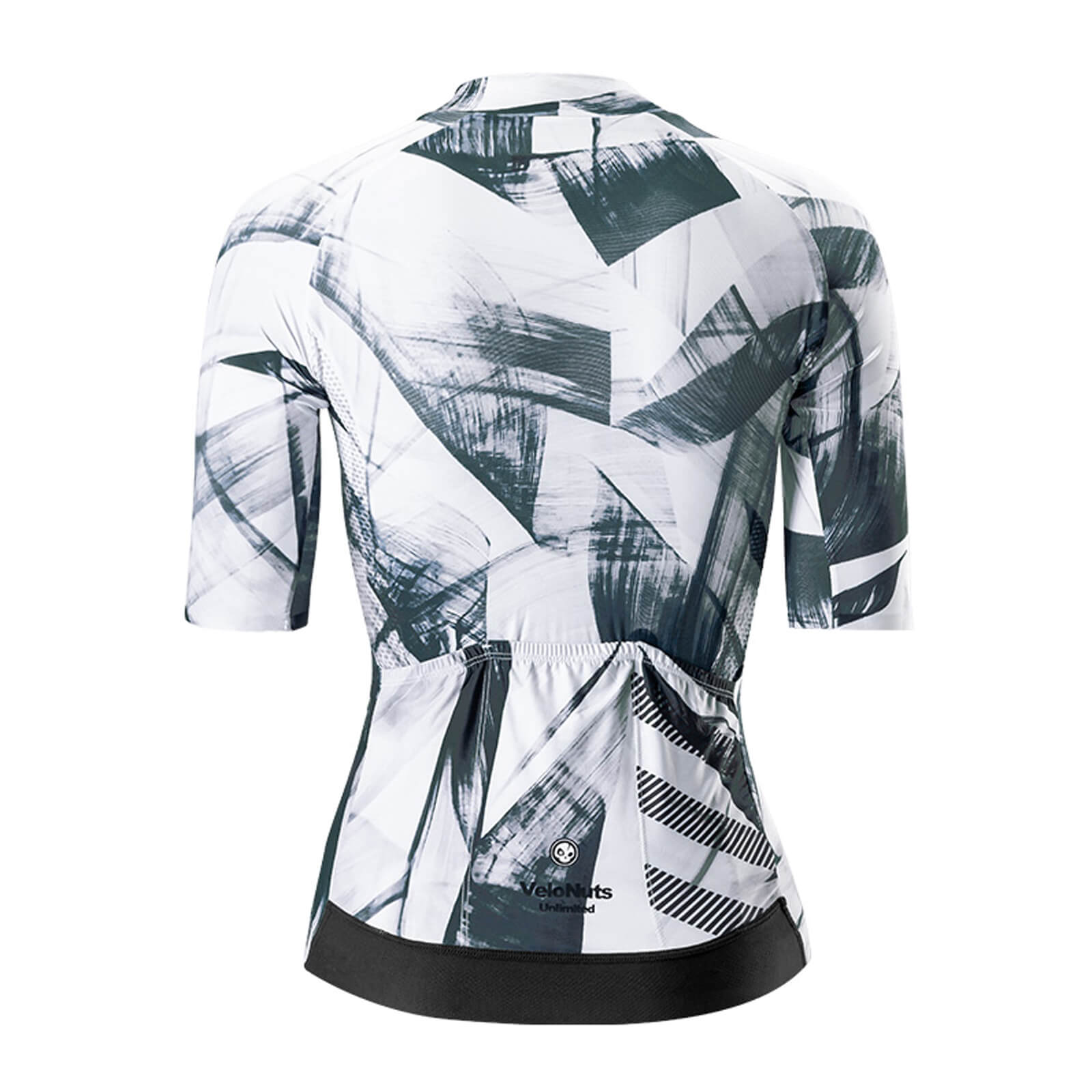 rockbros VNS Sora Series women's short sleeve cycling jersey in white.