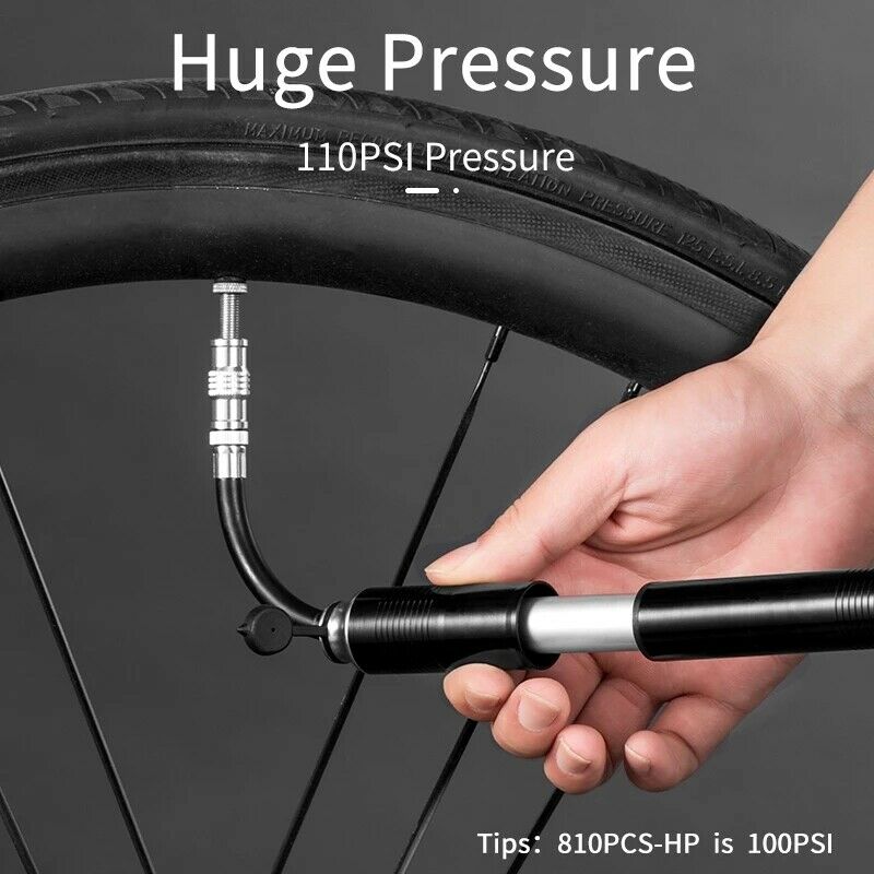 ROCKBROS Portable Dual Valve Hand Pump for MTB Bicycles