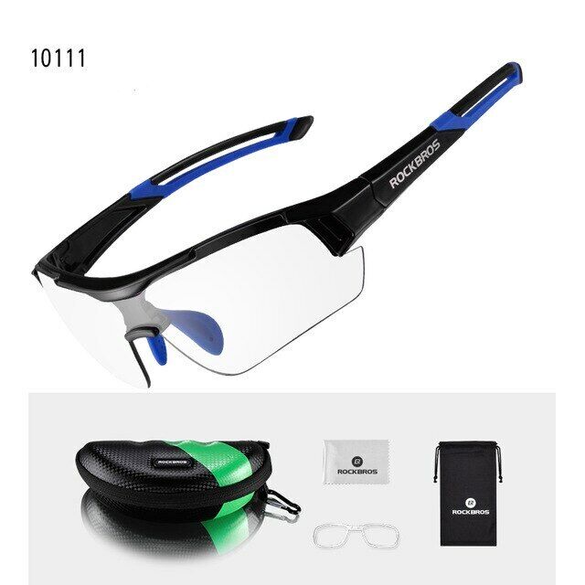 RockBros Cycling Photochromic Glasses Sport Sunglasses Bike Glasses Driving Fishing UV400 Men Women