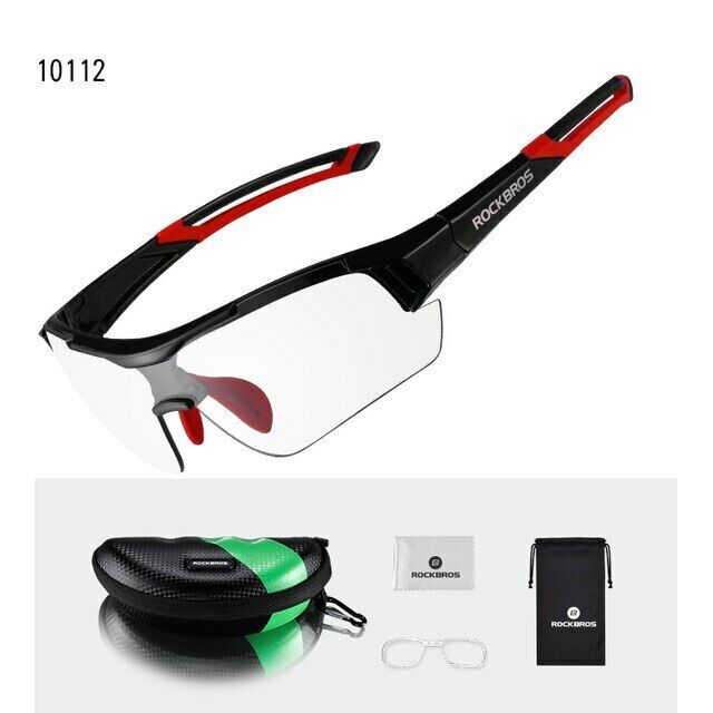 RockBros Cycling Photochromic Glasses Sport Sunglasses Bike Glasses Driving Fishing UV400 Men Women