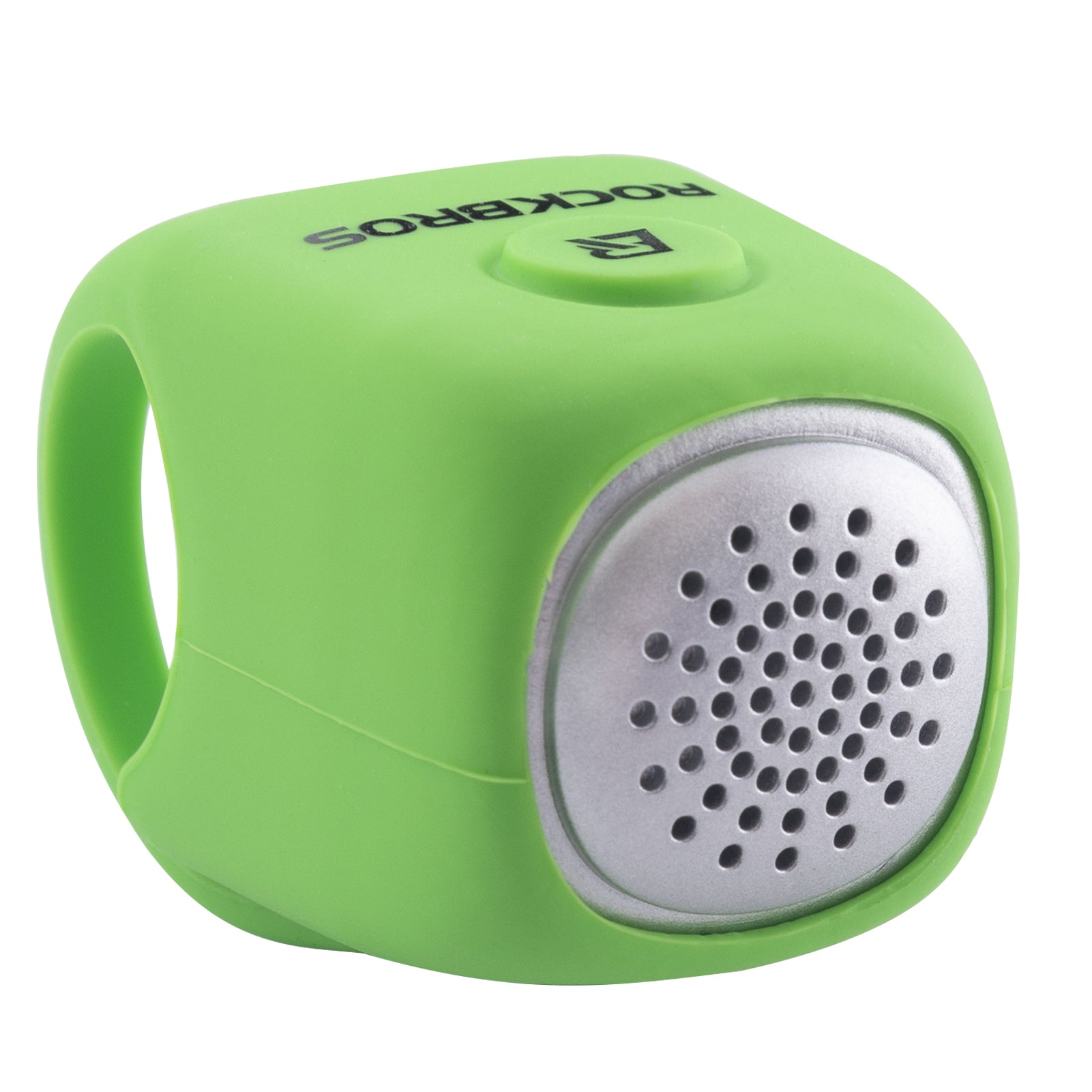 rockbros 90db electronic bike horn for cycling safety.
#color_green