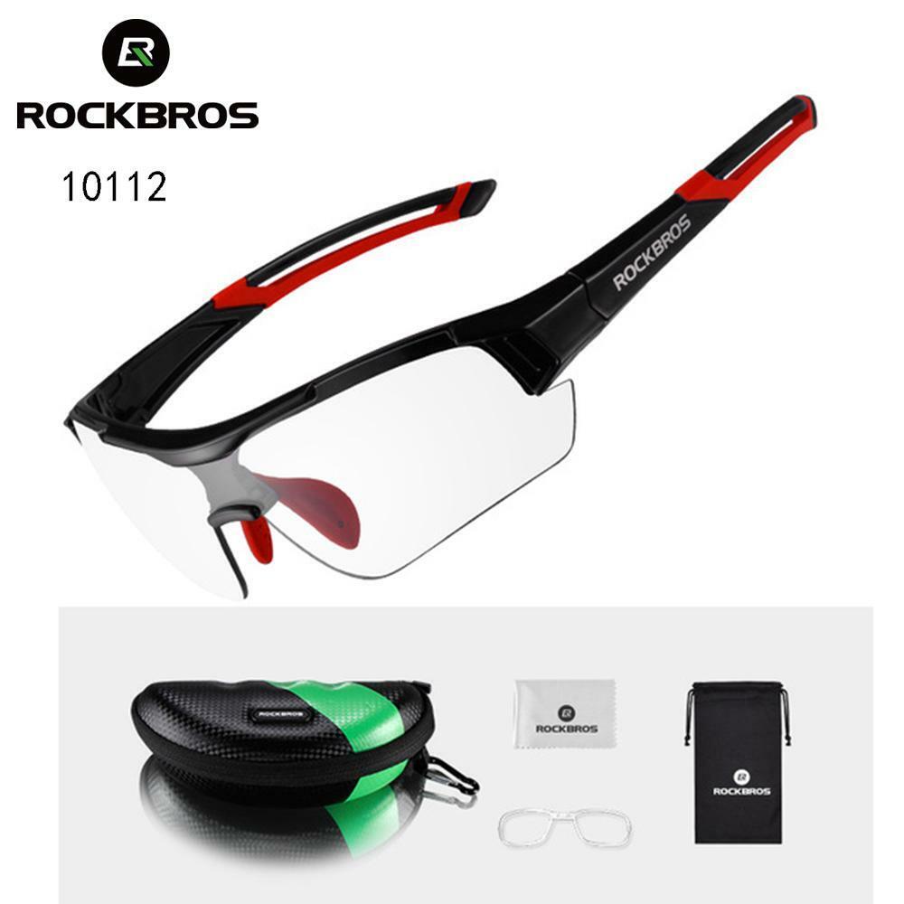 RockBros Cycling Photochromic Glasses Sport Sunglasses Bike Glasses Driving Fishing UV400 Men Women