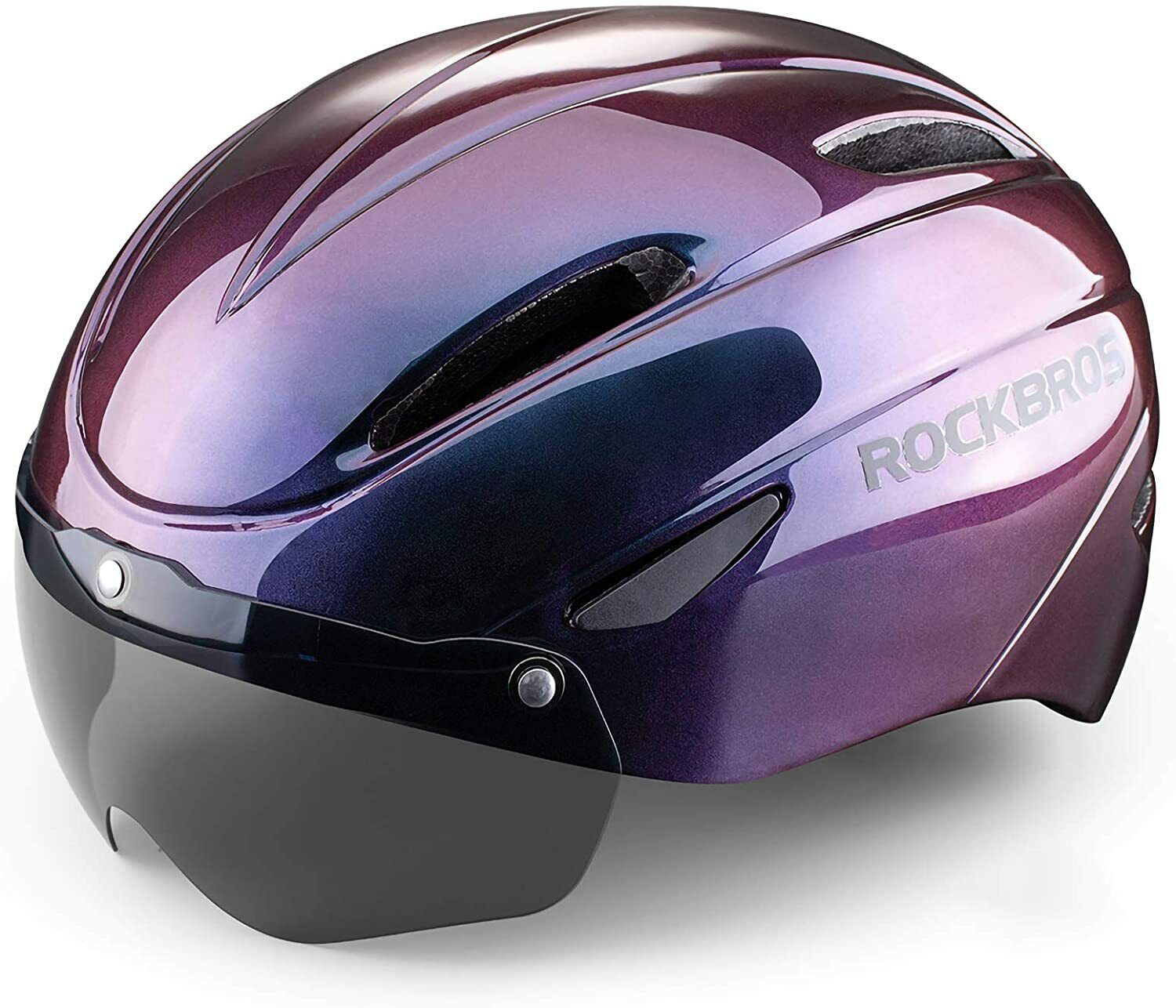 RockBros Cycling Helmet With Goggles LED Light Mountain Road Bike Bicycle Helmet