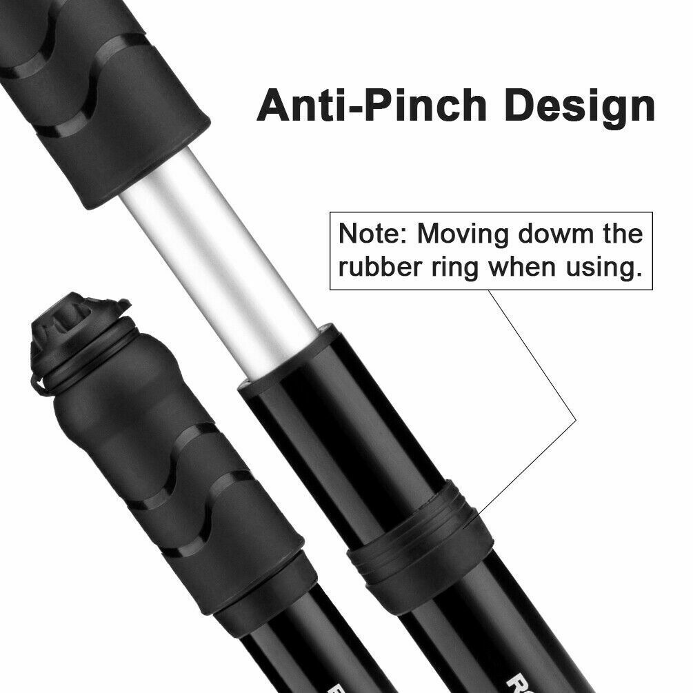 ROCKBROS Portable Dual Valve Hand Pump for MTB Bicycles
