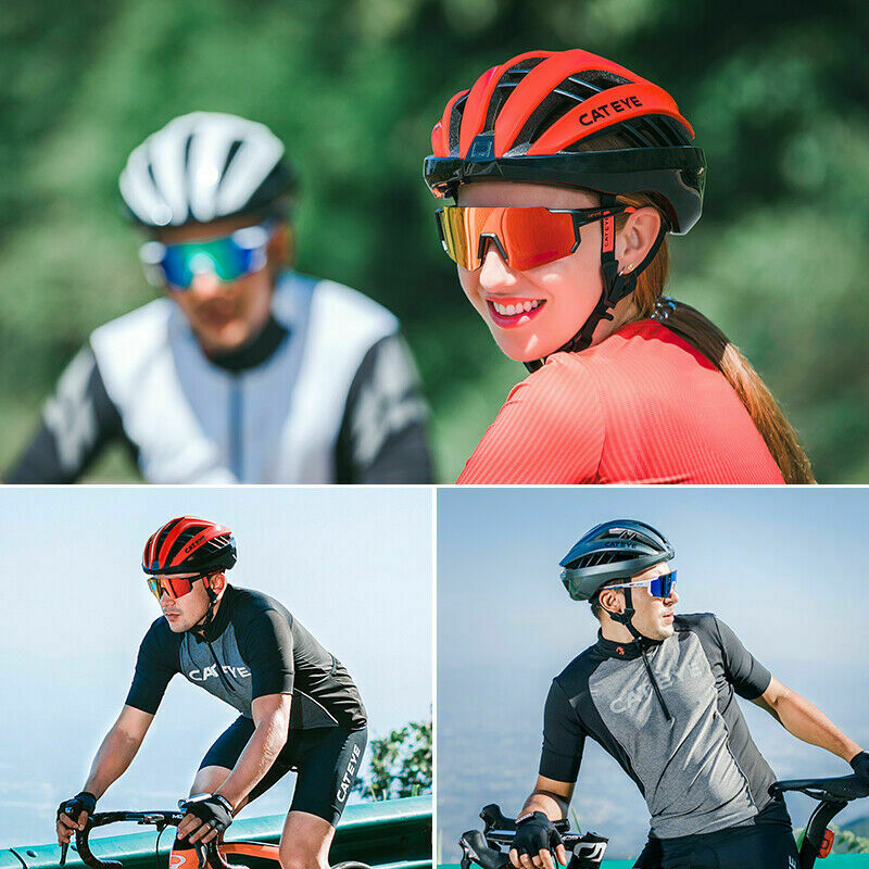 CATEYE Glasses Woman Men Cycling Polarized Sport Bicycle Sunglasses MTB Bicycle Hiking Glasses