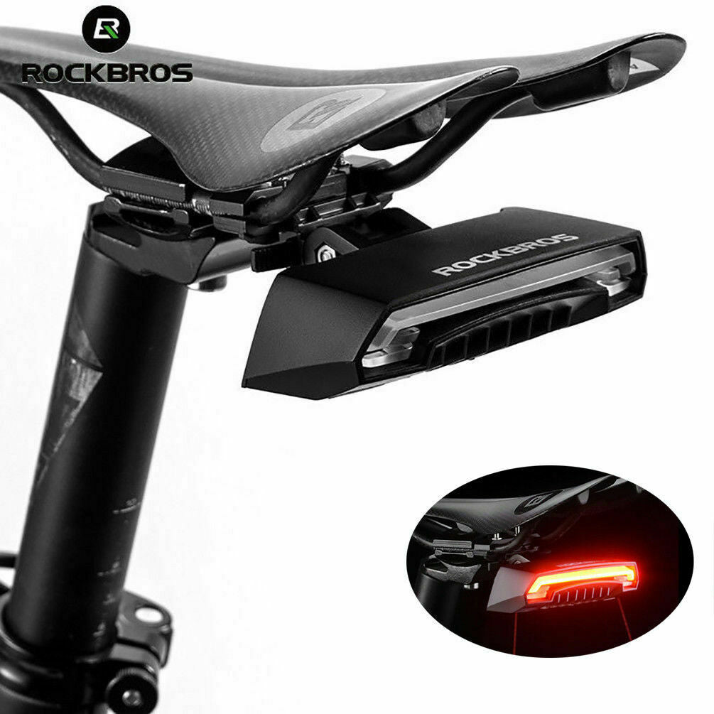ROCKBROS Bicycle Rear Light with Saddle Fitting Remote Control LKWD-