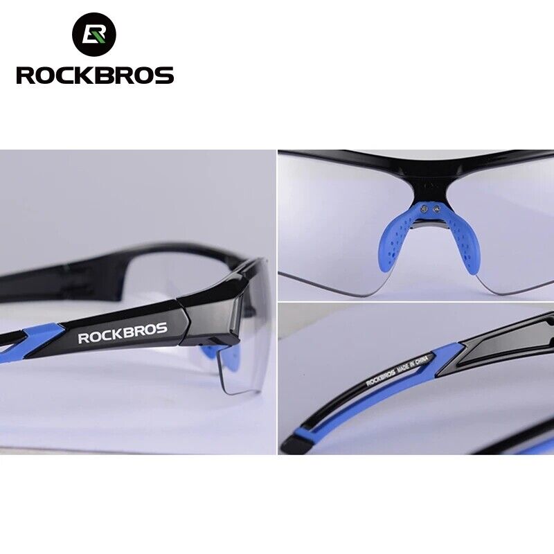 RockBros Cycling Photochromic Glasses Sport Sunglasses Bike Glasses Driving Fishing UV400 Men Women
