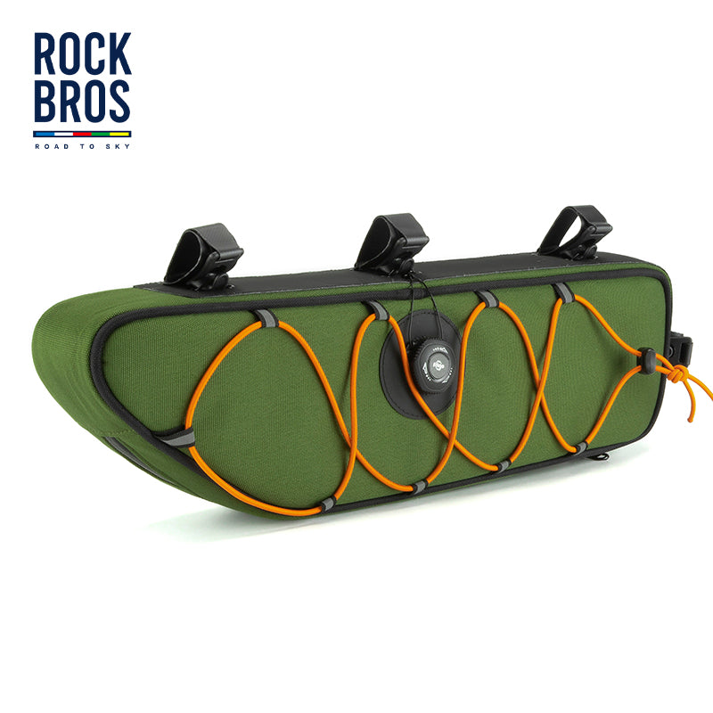 【ROAD TO SKY】 ROCKBROS Deluxe Cycling Frame Bag Bike Front Tube Bags
