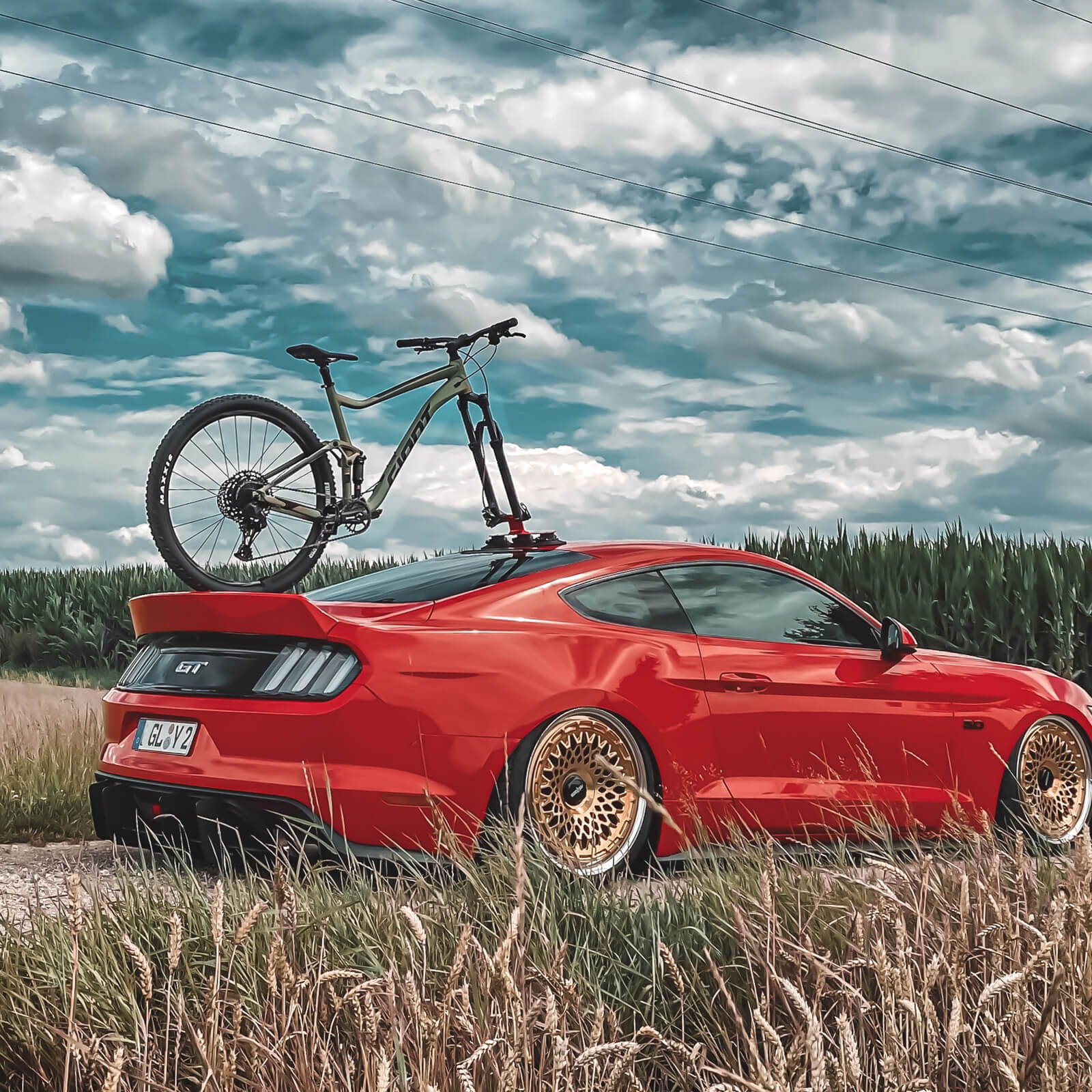 rockbros car roof rack for safe transport of bikes and luggage