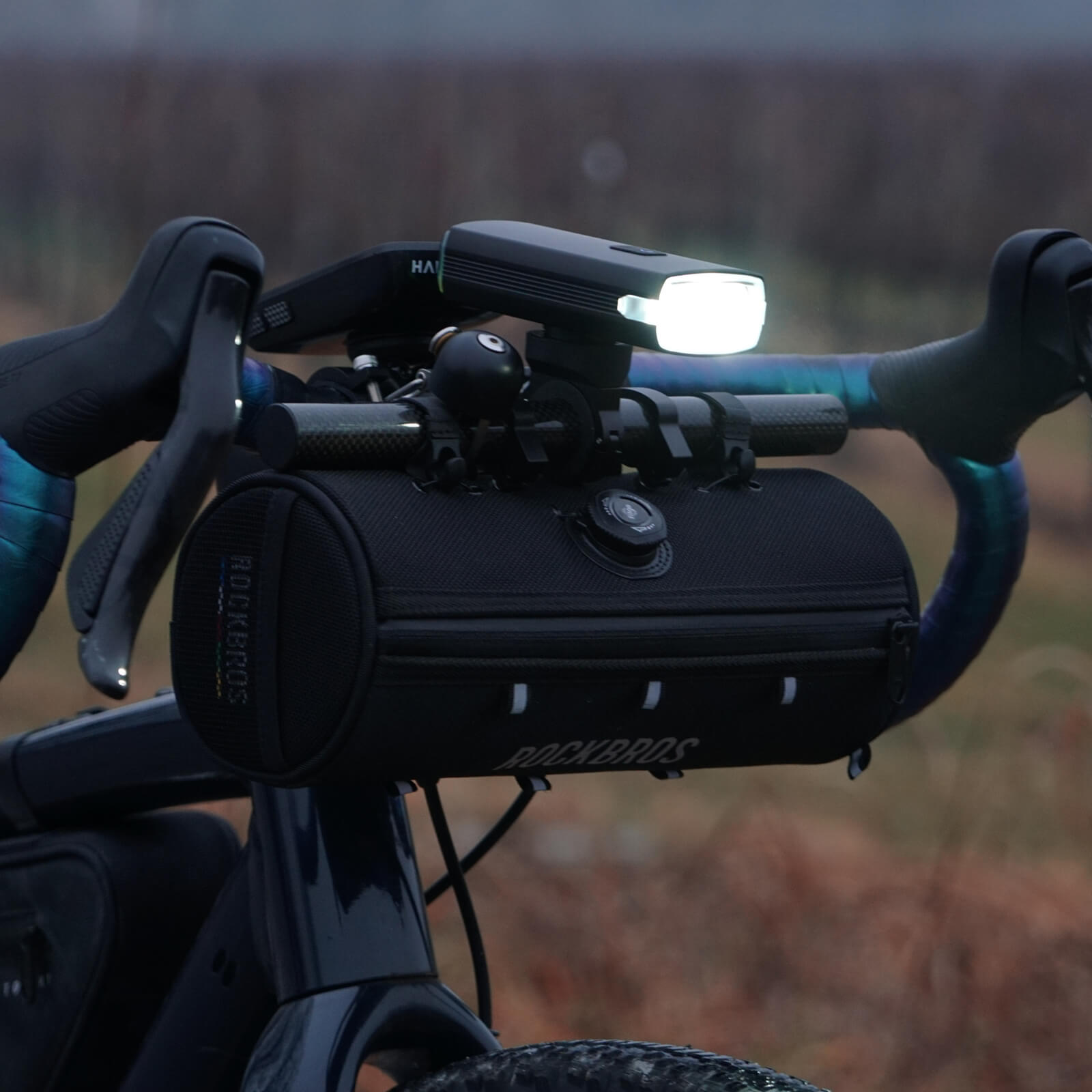 rockbros rear bike light waterproof and long-lasting