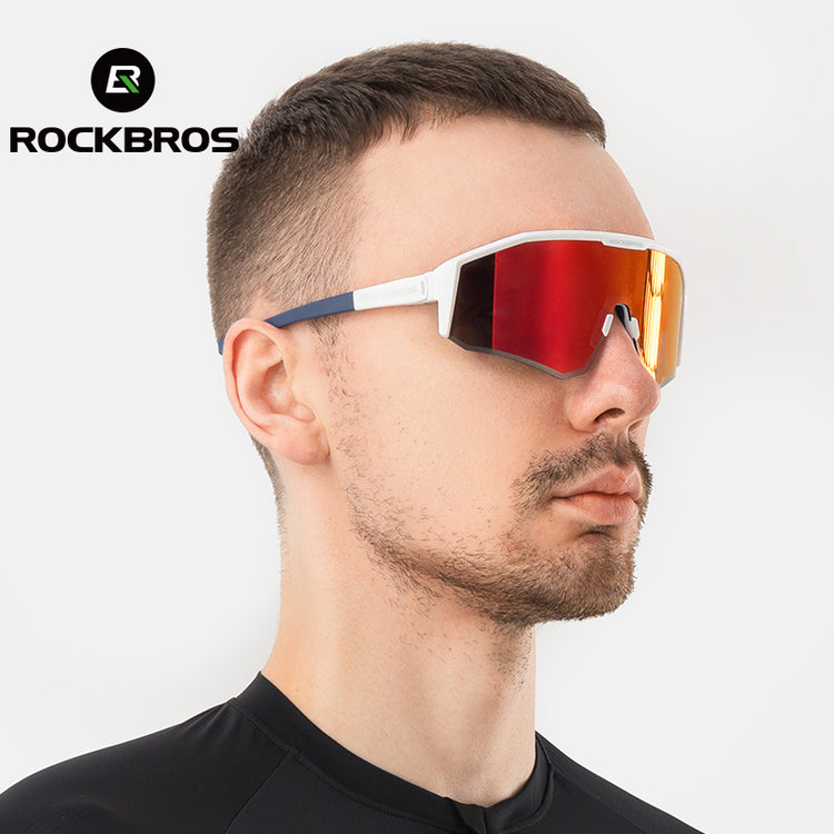 ROCKBROS Sports Polarized Sunglasses for Men Women UV400 Protection Sunglasses for Cycling Running Biking