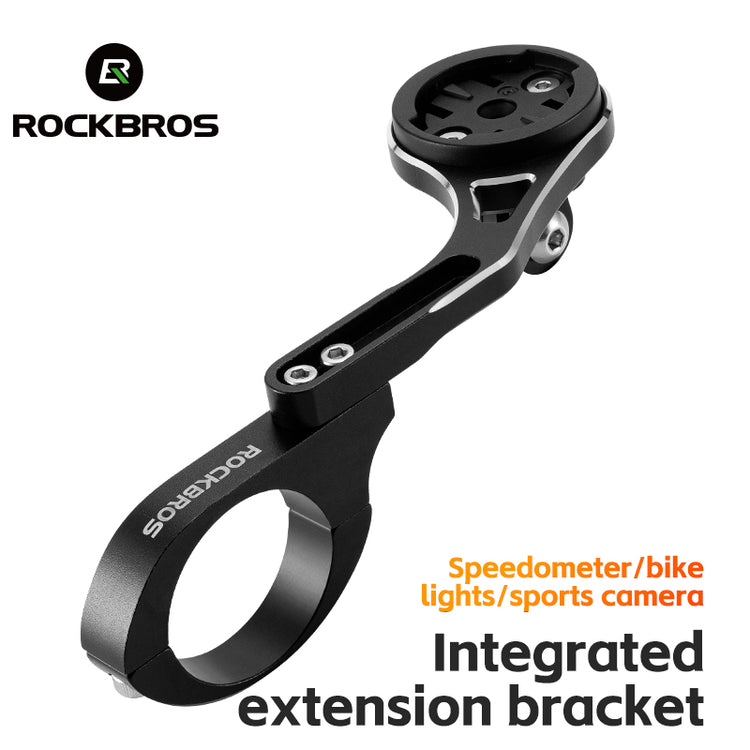 ROCKBROS Bicycle Extension Bracket Cycling Bike Light Speedometer Sports Camera Mount