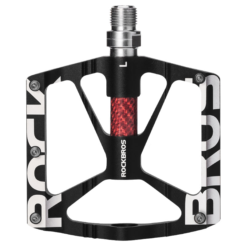 ROCKBROS Lightweight Flat Bike Pedals in Various Colours (Pair)