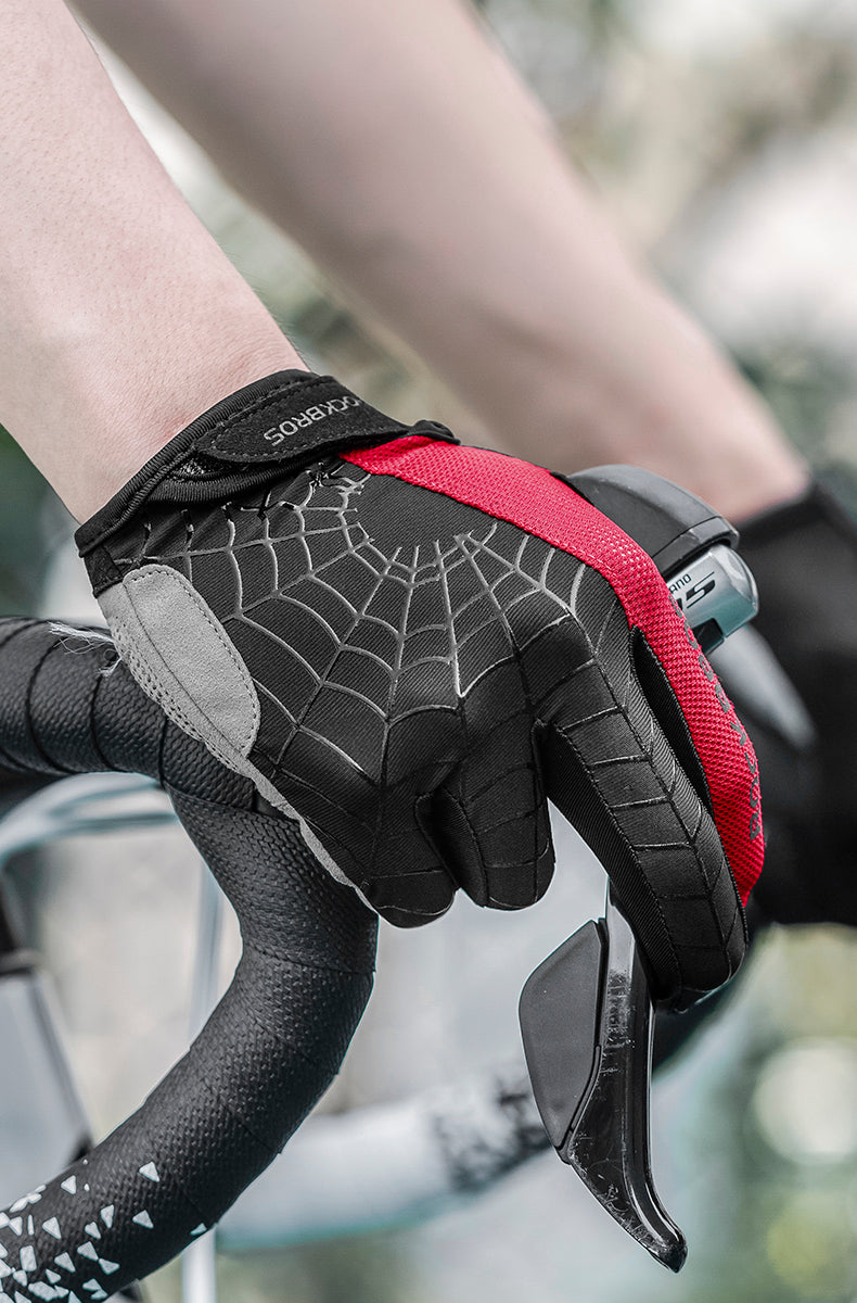 Rockbros-Full Finger Cycling Gloves Touchscreen Gloves  Full Finger Sports Gloves Running Gloves