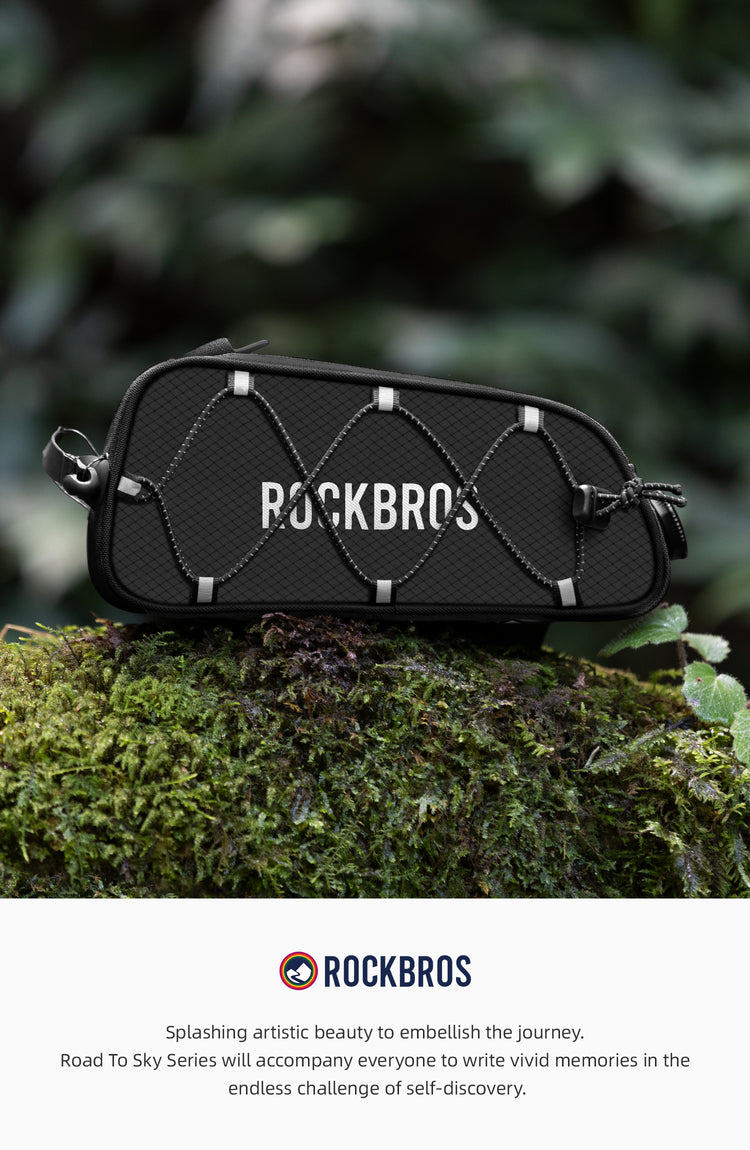 【ROAD TO SKY】by ROCKBROS Deluxe Top Tube Cycling Bag in Various Colours