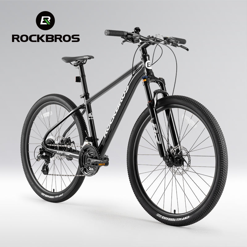 ROCKBROS Mountain Bike 27.5inch Shimano Gears 12-32T 8 Speed Disc Brake-MT200