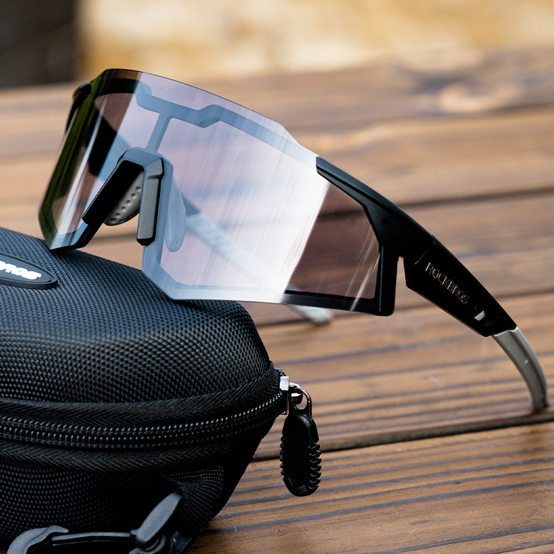 ROCKBROS Photochromic Goggle Cycling Sunglasses Sport Road Mountain Bike Glasses