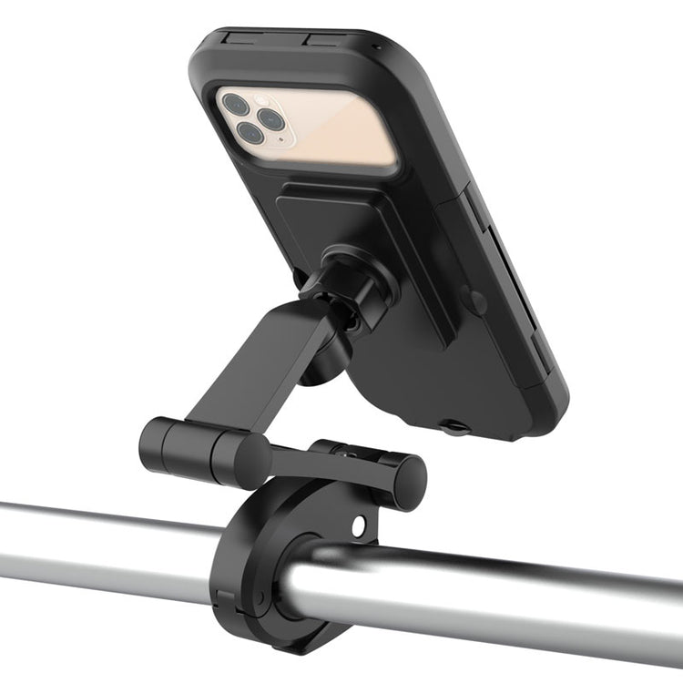 ROCKBROS 360° Rotatable Bike Handlebar Phone Holder 6.7in Waterproof Surface Touch Screen