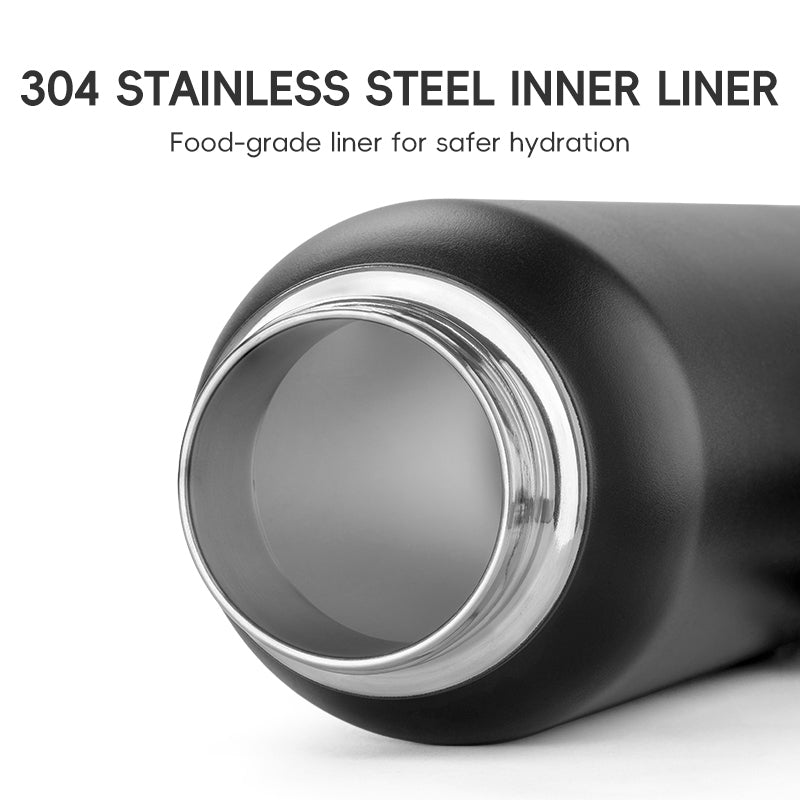 ROCKBROS Bicycle Cycling Insulated Water Bottle Stainless Steel Drink Cup