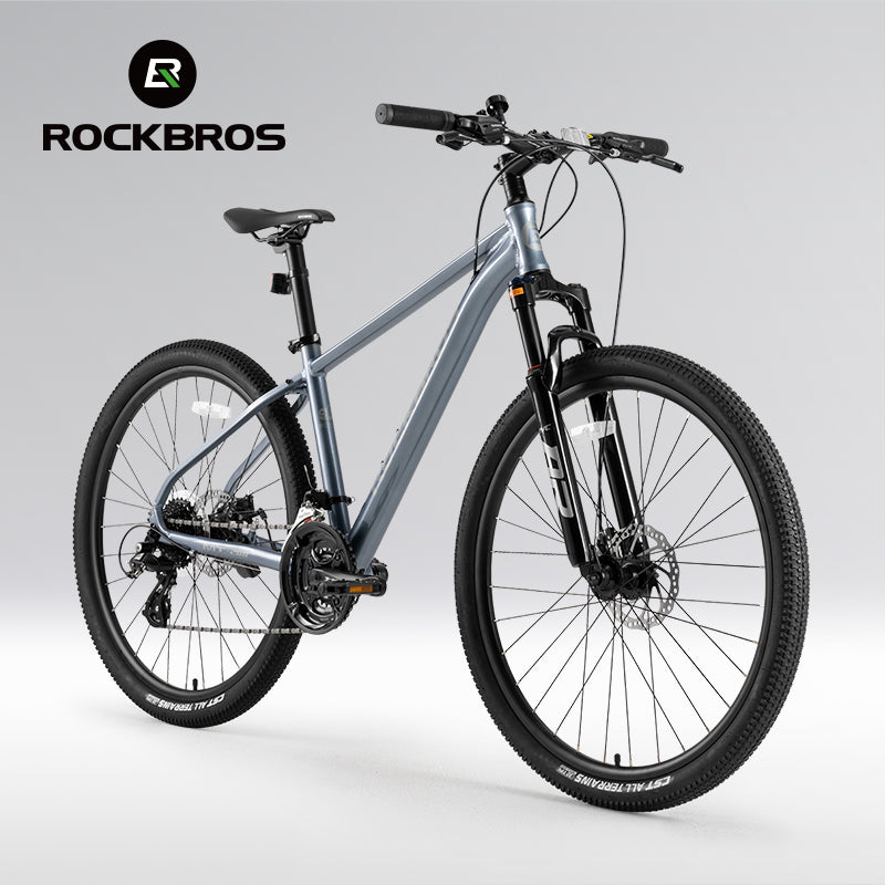 ROCKBROS Mountain Bike 27.5inch Shimano Gears 12-32T 8 Speed Disc Brake-MT200