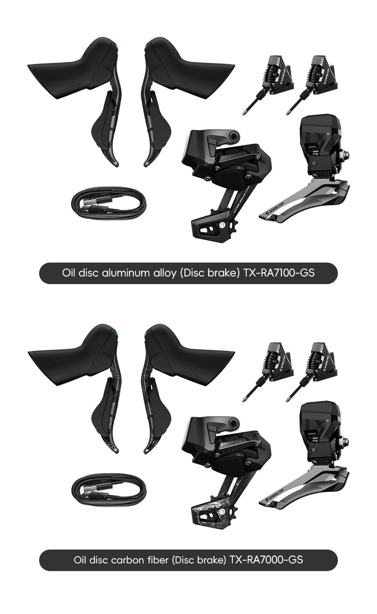 WHEELTOP EDS TX Wireless Electronic Rear Derailleur Shifters Set 7-13 Speed