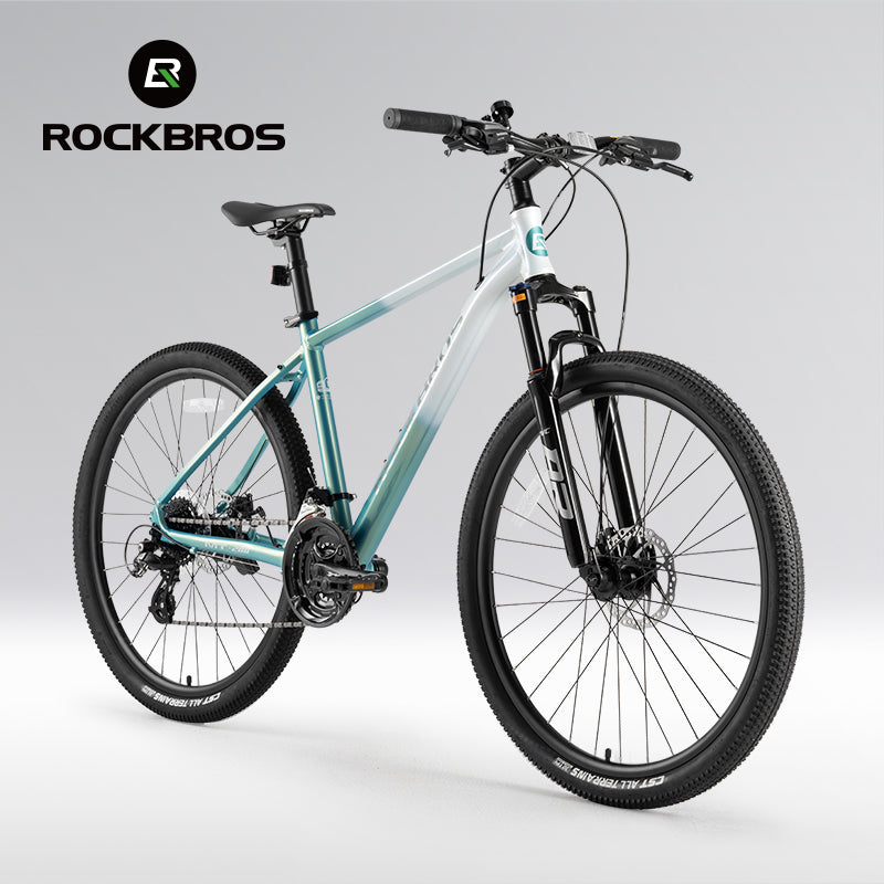 ROCKBROS Mountain Bike 27.5inch Shimano Gears 12-32T 8 Speed Disc Brake-MT200