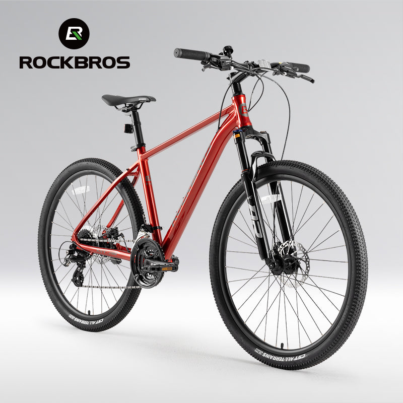 ROCKBROS Mountain Bike 27.5inch Shimano Gears 12-32T 8 Speed Disc Brake-MT200