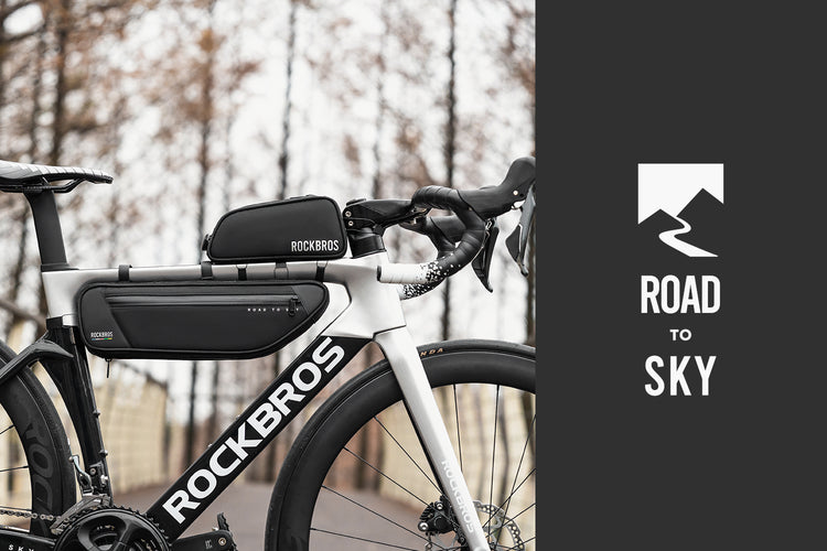 【ROAD TO SKY】by ROCKBROS Deluxe Top Tube Cycling Bag in Various Colours