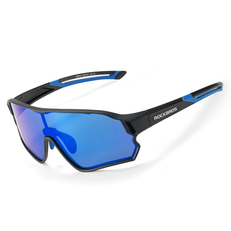 ROCKBROS Kids Cycling Sunglasses Polarized Photochromic Bike Sports Sunglasses