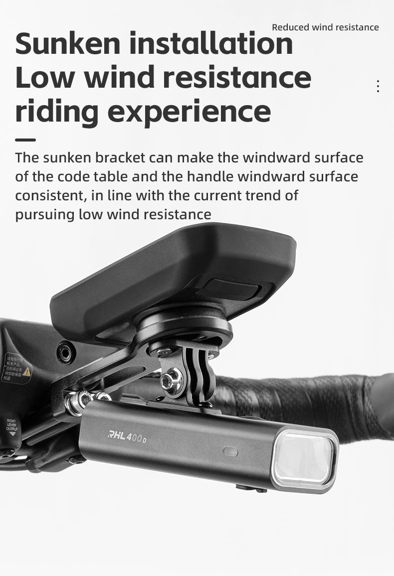 ROCKBROS Bike Bicycle GPS Computer Sports Camera Stem Mount For Giant PCR Series