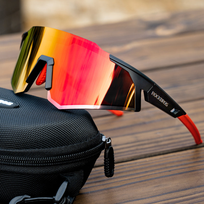 ROCKBROS Photochromic Goggle Cycling Sunglasses Sport Road Mountain Bike Glasses