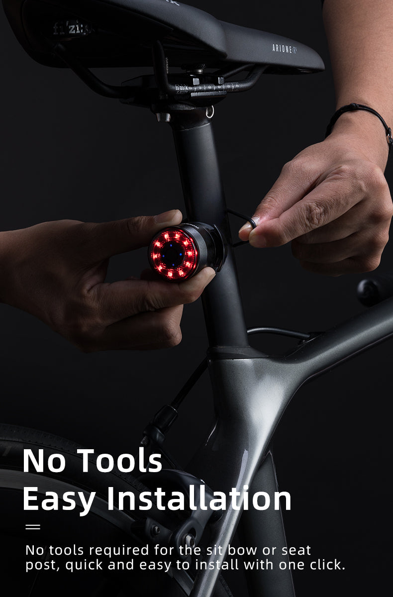 ROCKBROS Multiple Color Bike Tail Light Q1