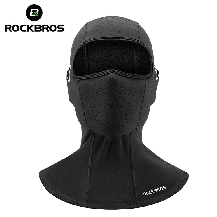 ROCKBROS Winter Thermal Balaclava Full Face Mask Windproof Cycling Neck Warmer