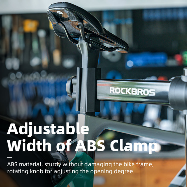 ROCKBROS Foldable Bike Repair Stand With Tool Tray Bicycle Mechanic Work Stand