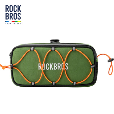 【ROAD TO SKY】 ROCKBROS Deluxe Large Handlebar Bag Cycling Front Frame Bag in Various Colours