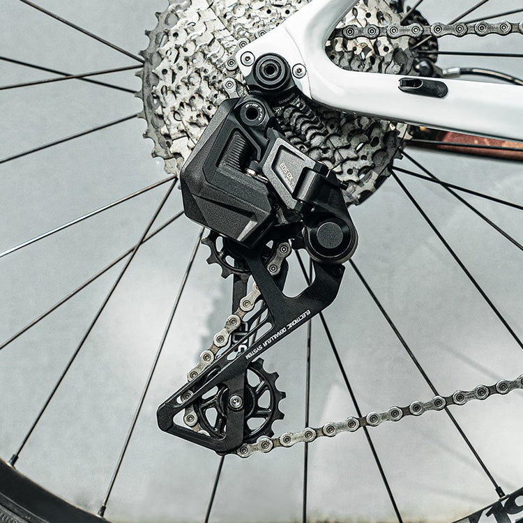 ROCKBROS EDS OX Electronic Bicycle Bike Rear Derailleur Long/Short Cage Black