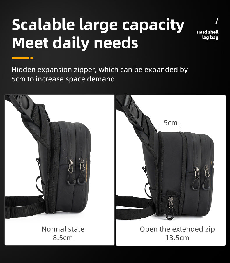 ROCKBROS Waterproof Motorcycle Leg Bag: Multifunctional Magnetic Backpack