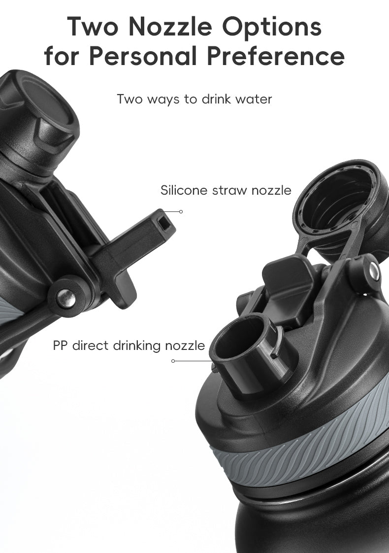 ROCKBROS Bicycle Cycling Insulated Water Bottle Stainless Steel Drink Cup