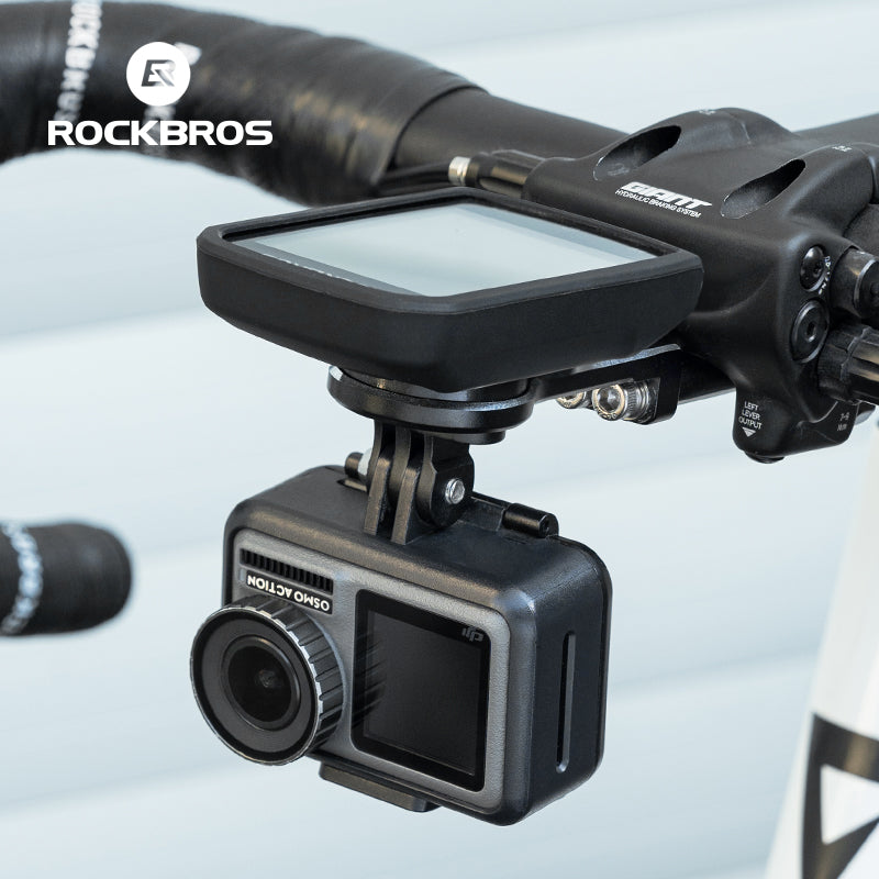 ROCKBROS Bike Bicycle GPS Computer Sports Camera Stem Mount For Giant PCR Series